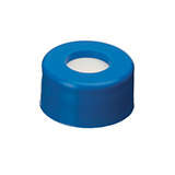 Short-Cap (blue) with Septa PTFE/Silicone, pk.100